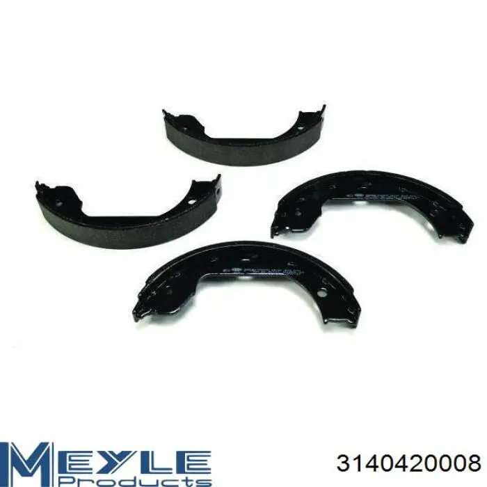 Juego de zapatas de frenos, freno de estacionamiento BMW 5 E39