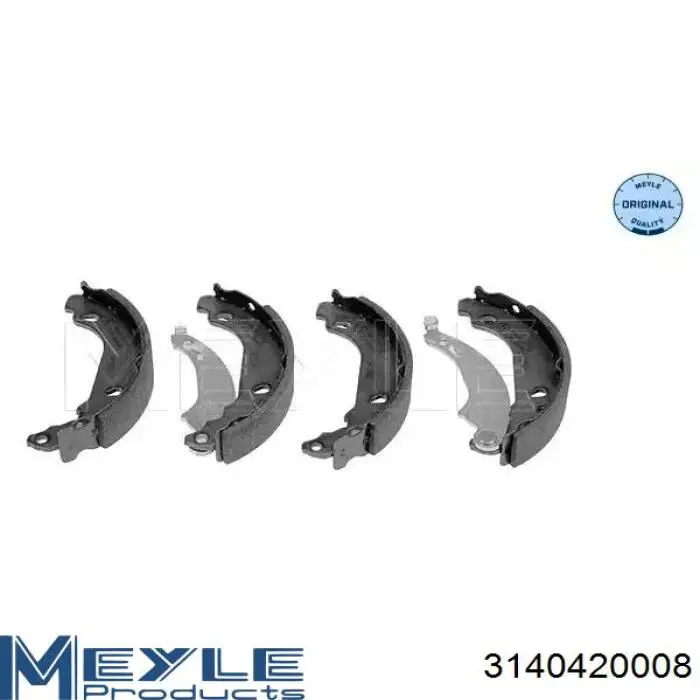 Juego de zapatas de frenos, freno de estacionamiento BMW 5 E39