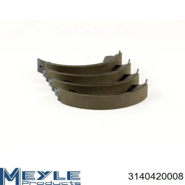 Juego de zapatas de frenos, freno de estacionamiento BMW 5 E39