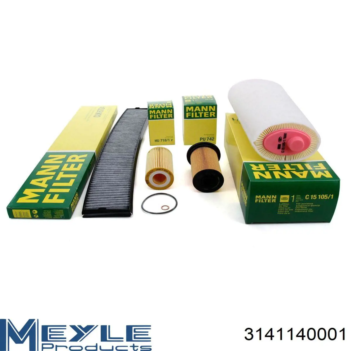 Comprar 3141140001 Meyle Filtros de aceite