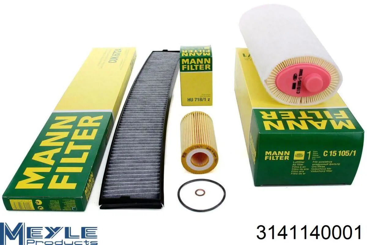 Filtro de aceite 3141140001 Meyle