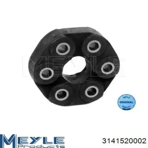 Acoplamiento elástico delantero del cardán Meyle 3141520002