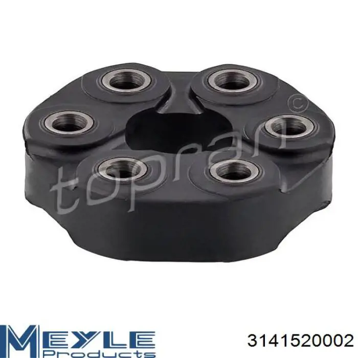 3141520002 Meyle Acoplamiento elástico delantero del cardán