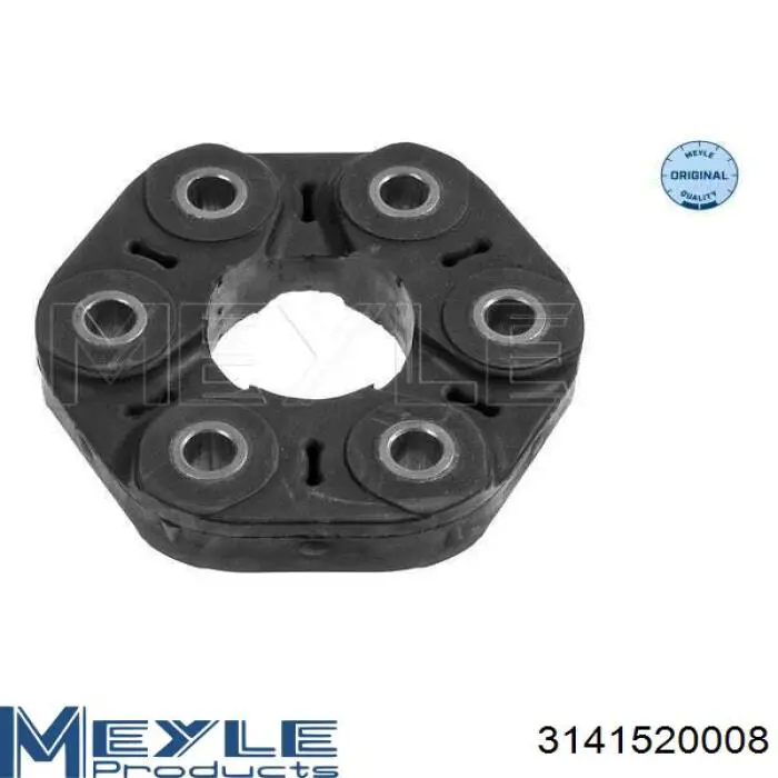 Acoplamiento elástico delantero del cardán Meyle 3141520008 precio, desde 56,95 EUR
