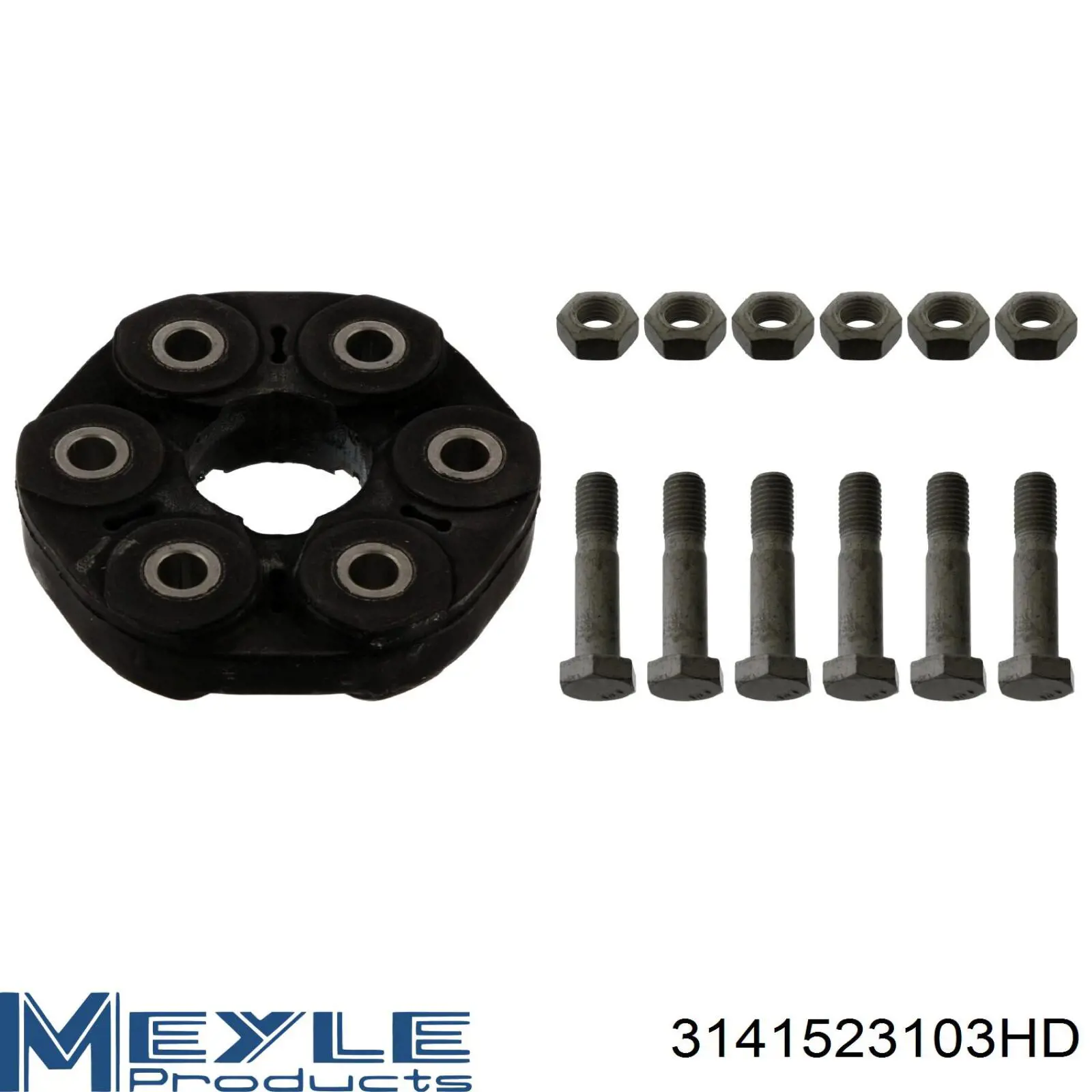 Acoplamiento elástico del cardán delantero/trasero Meyle 3141523103HD precio, desde 23,47 EUR