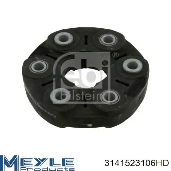 3141523106HD Meyle Acoplamiento elástico del cardán delantero/trasero