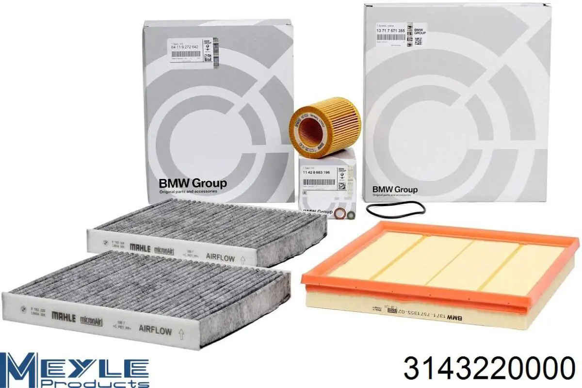 Filtro de aceite 3143220000 Meyle