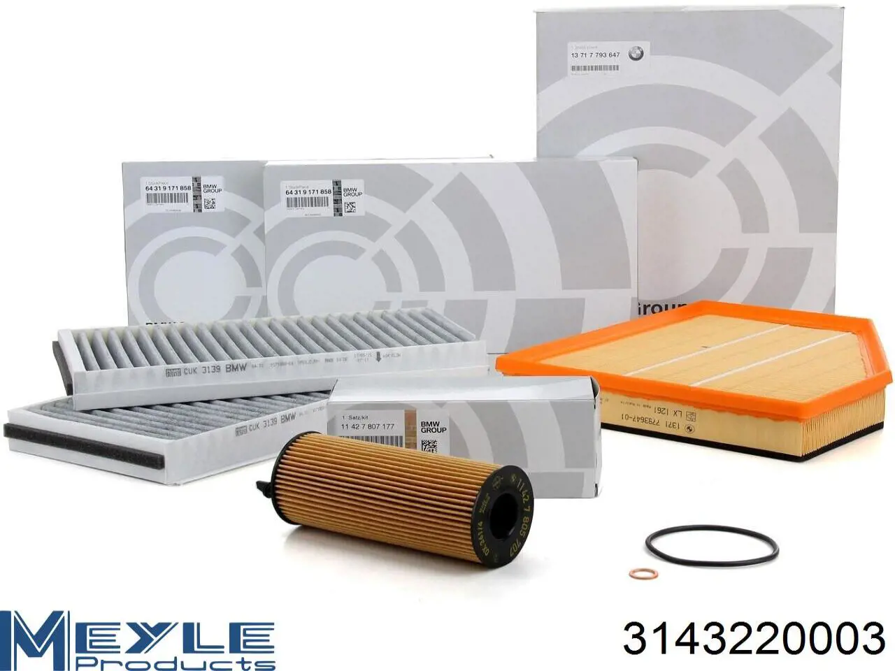 Filtro de aceite 3143220003 Meyle