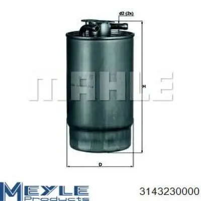 Comprar 93171658 Opel Filtro diesel