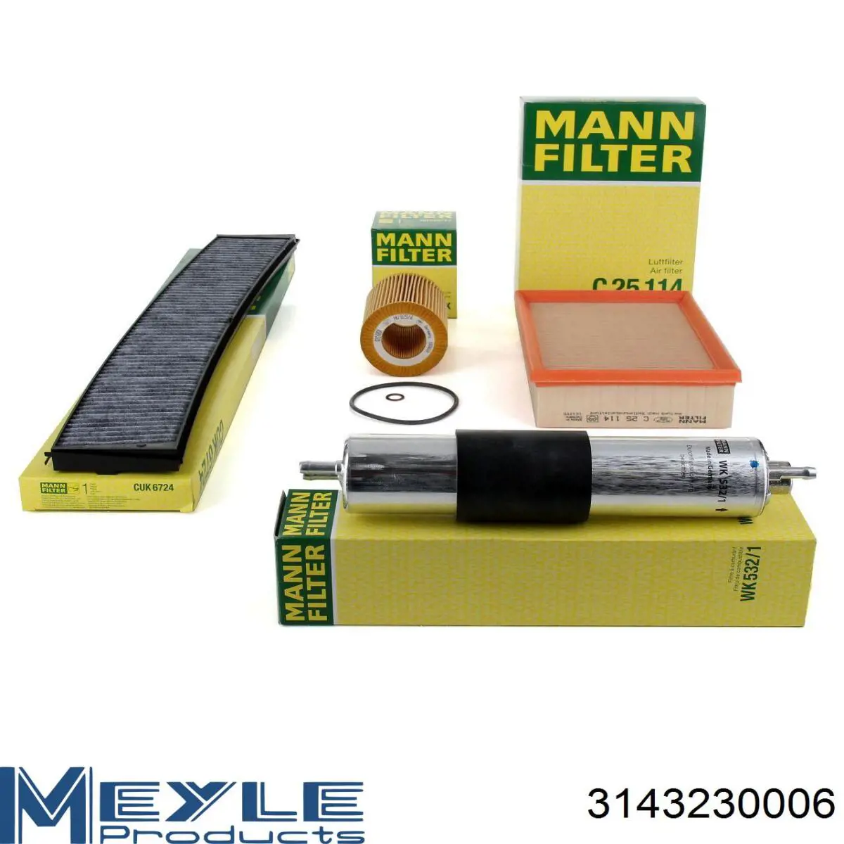 Filtro de combustible 3143230006 Meyle