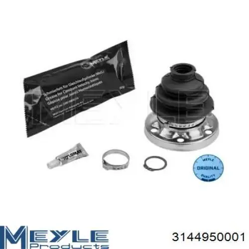 Fuelle interior de junta homocinética del semieje trasero Meyle 3144950001 precio, desde 25,64 EUR