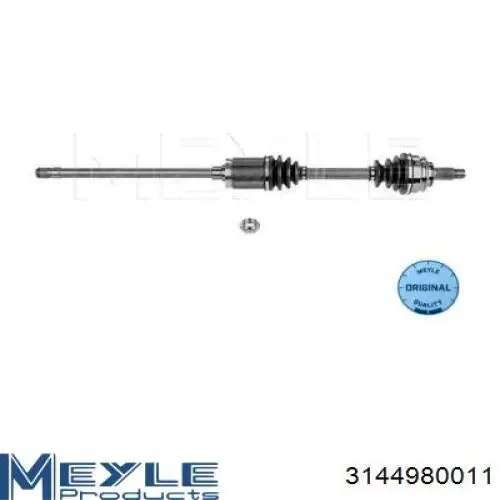 Semieje delantero derecho Meyle 3144980011 precio, desde 139,88 EUR