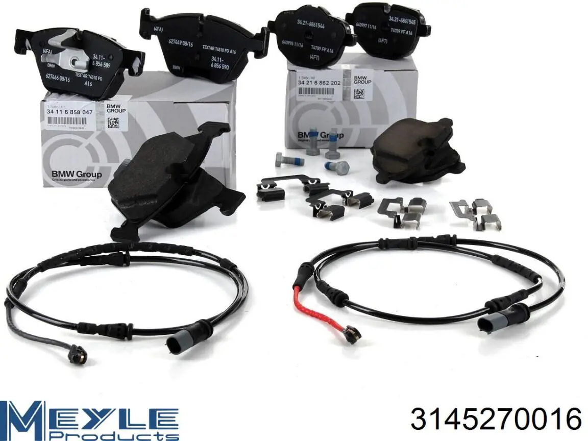 Sensor de desgaste de las pastillas de freno delanteras 1987473500 BMW