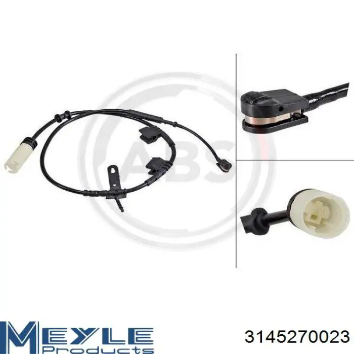Comprar 3145270023 Meyle Sensor de desgaste de las pastillas de freno delanteras