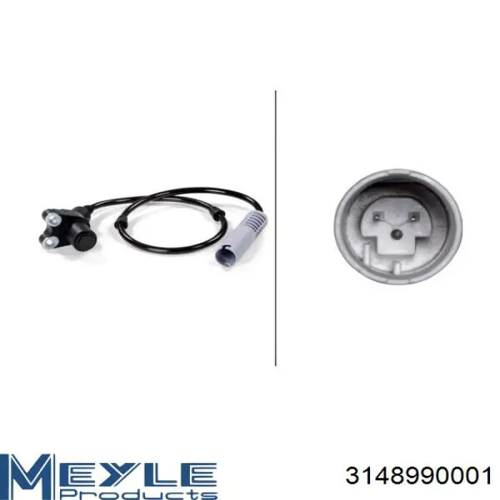 A2C59512225Z Continental/Siemens Sensor de freno, delantero derecho