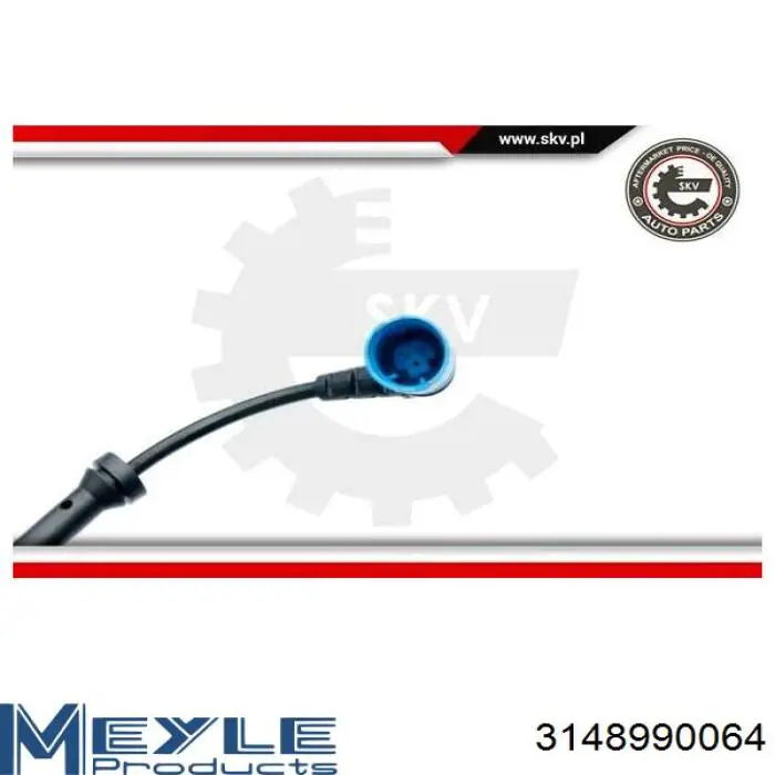 3148990064 Meyle sensor abs trasero