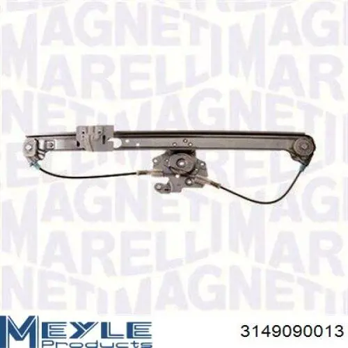 850825 VALEO Mecanismo de elevalunas de la puerta trasera derecha