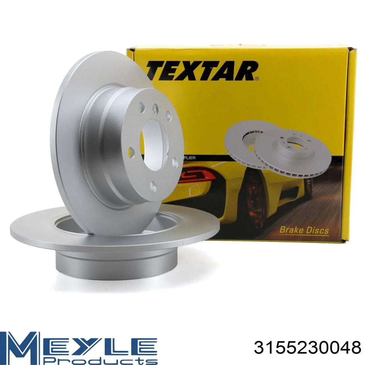 Disco de freno trasero 6764647 BMW