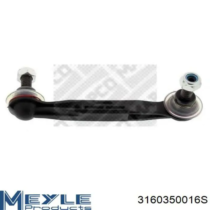 Brazo superior izquierdo de la suspensión trasera 39399 Lemforder