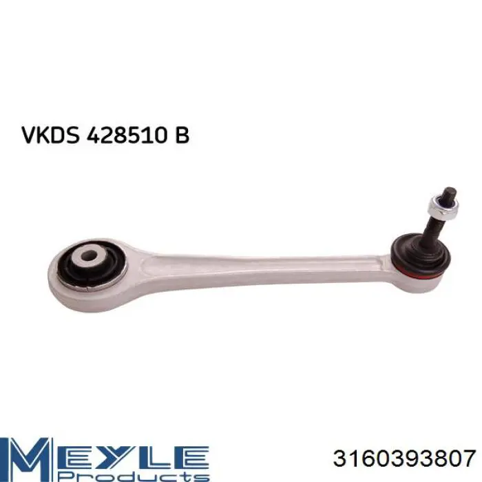 Brazo superior de suspensión trasera izquierdo/derecho 2682348 DYS