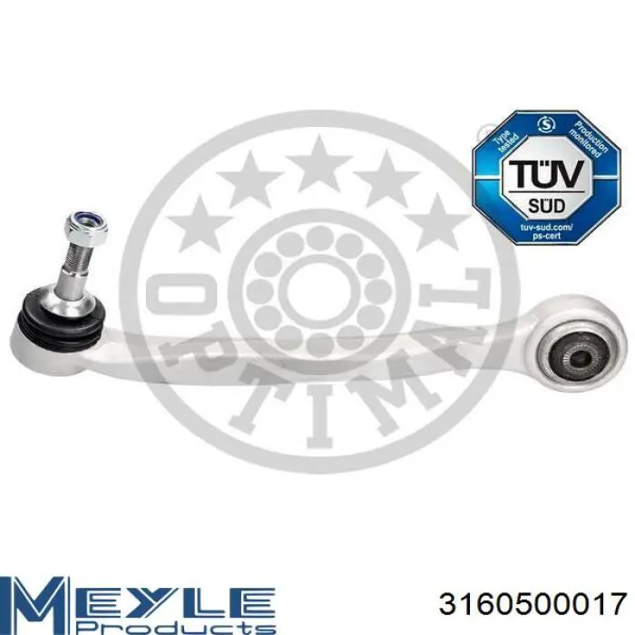 Comprar 3160500017 Meyle Brazo inferior izquierdo de la suspensión delantera