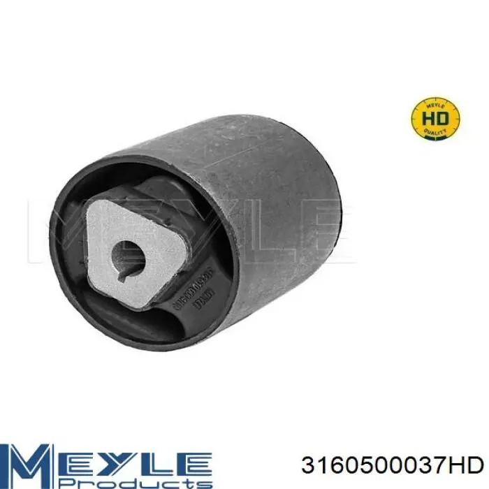 Brazo inferior derecho de la suspensión delantera 3160500037HD Meyle