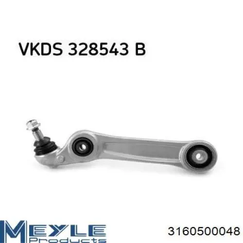 VKDS328543B SKF barra oscilante, suspensión de ruedas delantera, inferior izquierda