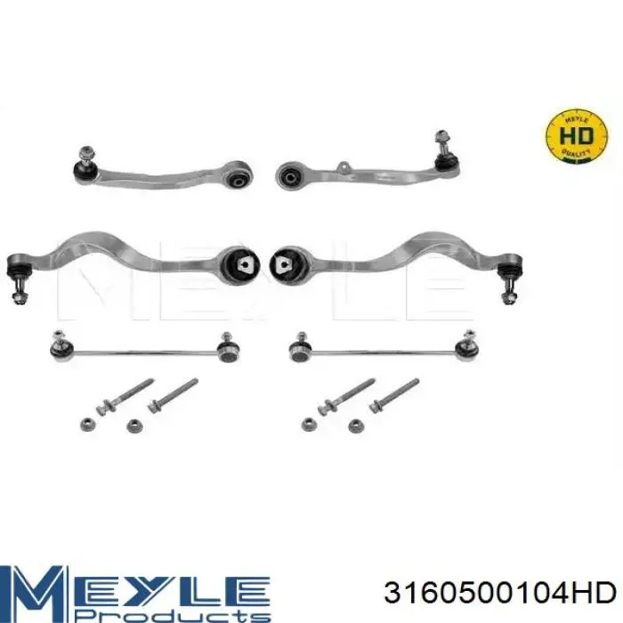 Comprar 3160500104HD Meyle Kit de brazo de suspensión delantera