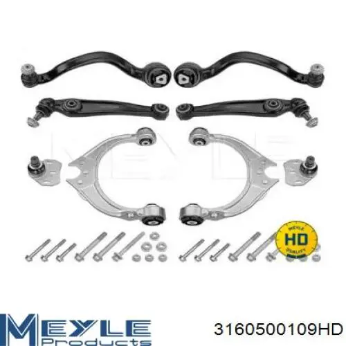 Kit de brazo de suspensión delantera Meyle 3160500109HD precio, desde 412,02 EUR