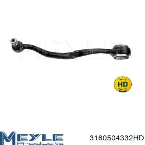 Brazo de suspensión delantera, superior izquierda Meyle 3160504332HD