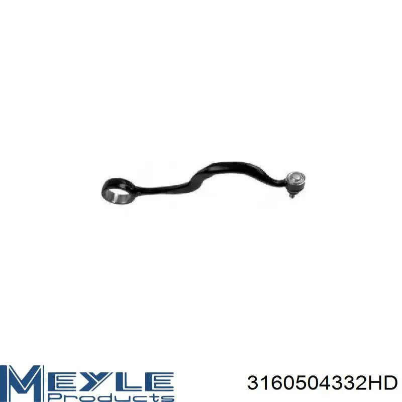 Brazo superior izquierdo de la suspensión delantera 3160504332HD Meyle