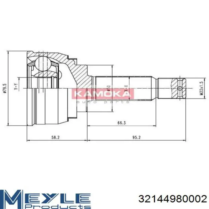 Comprar MI004 HDK Junta homocinetica