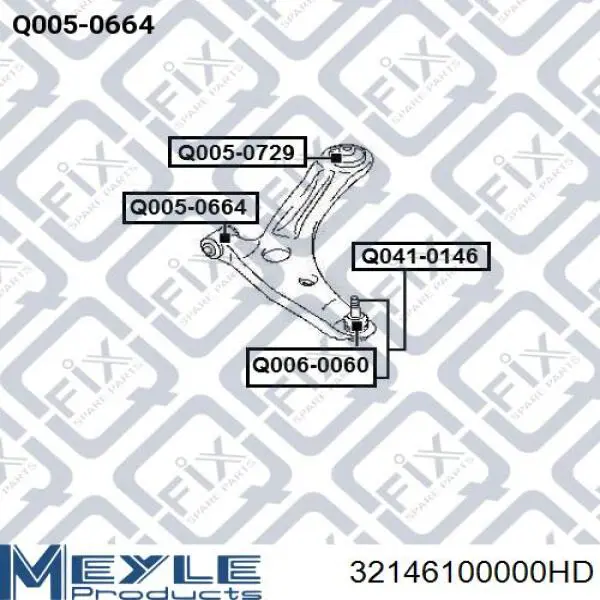 Comprar 32146100000HD Meyle Silentblock