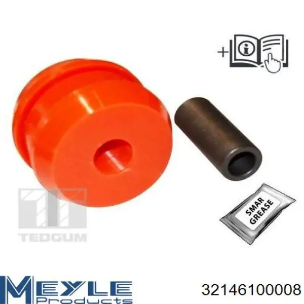 GV1007 CTR Silentblock de brazo de suspensión delantero inferior