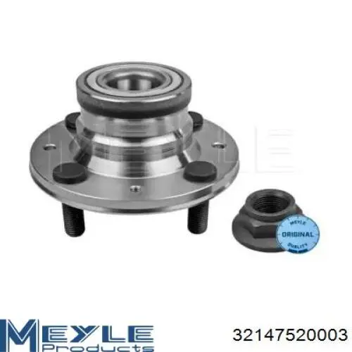 200292 ABS Buje de rueda trasero