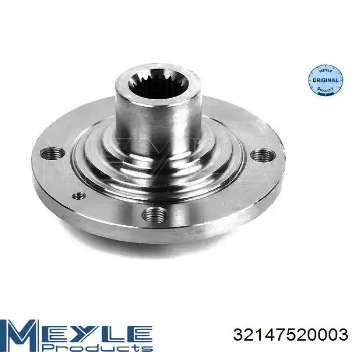 Cubo de rueda trasero MR131774 Mitsubishi