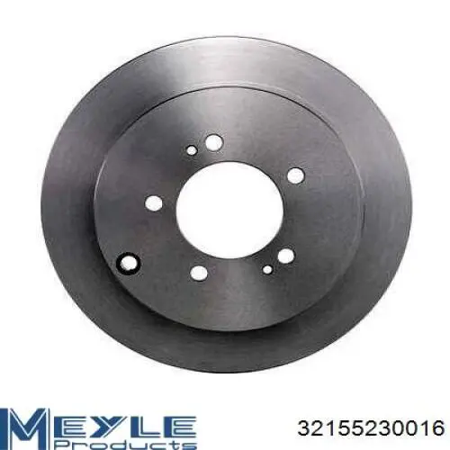 MMB928716 Mitsubishi Freno de disco trasero