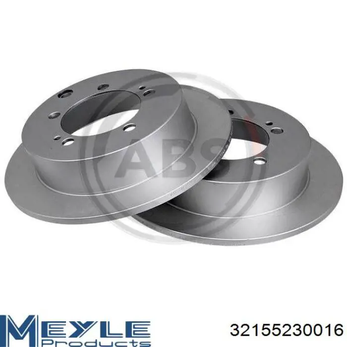 Comprar MMB928716 Mitsubishi Disco de freno trasero