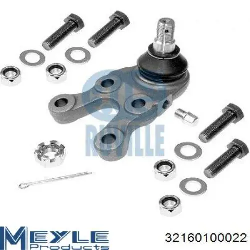 Cojinete de bola inferior derecho Hyundai/Kia MB831038