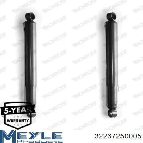Amortiguador trasero MR491840 Mitsubishi