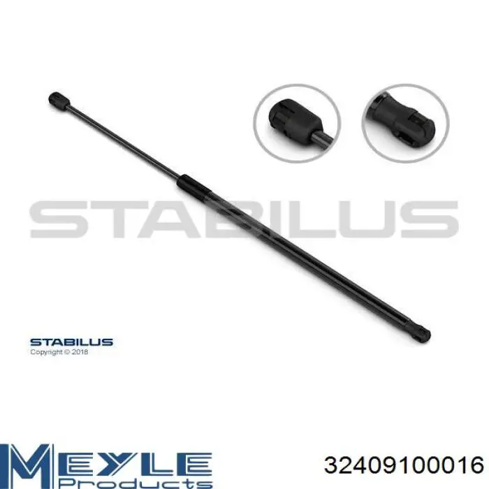 Amortiguador de maletero Meyle 32409100016 precio, desde 22,14 EUR