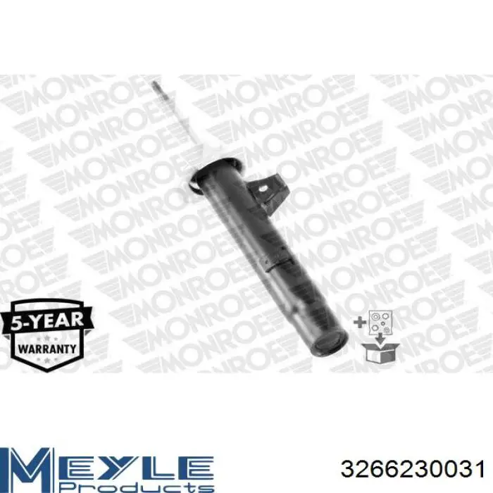 Amortiguador delantero derecho 3266230031 Meyle