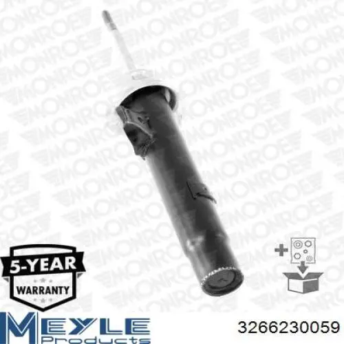 31316796159 BMW Amortiguador frontal izquierdo