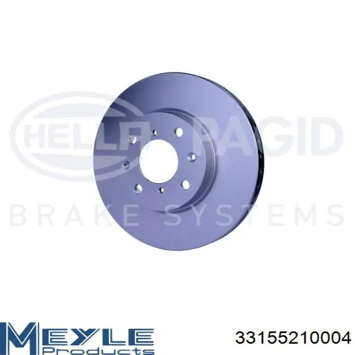 Disco de freno BDA228320 Open Parts