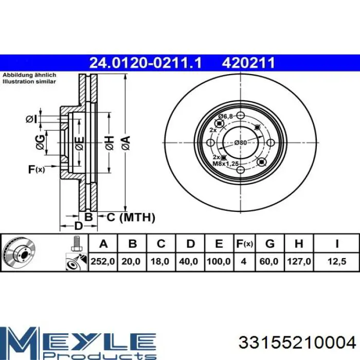 Comprar BDS1089 Jurid/Bendix Freno de disco delantero