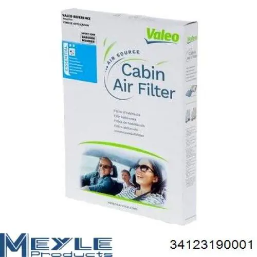 ELR7356 Mecafilter filtro habitáculo