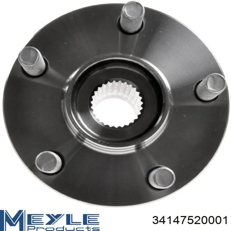 Cubo de rueda trasero Q1300618 Q-fix