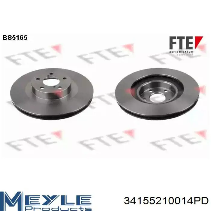 Freno de disco delantero Subaru Impreza 1 GC