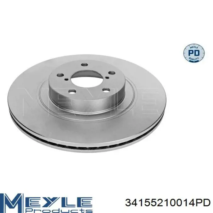 Freno de disco delantero Subaru Impreza 1 GC