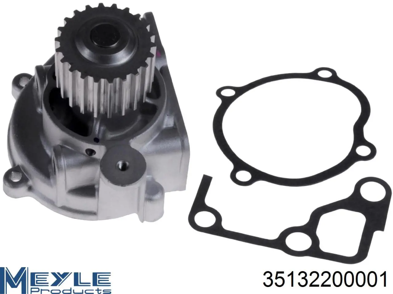 WAP834000 Open Parts Bomba refrigerante coche